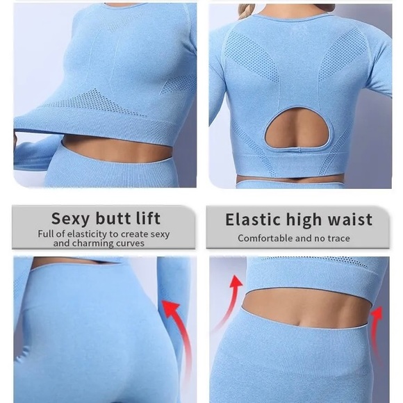 2piece yoga workout set - Picture 3 of 4